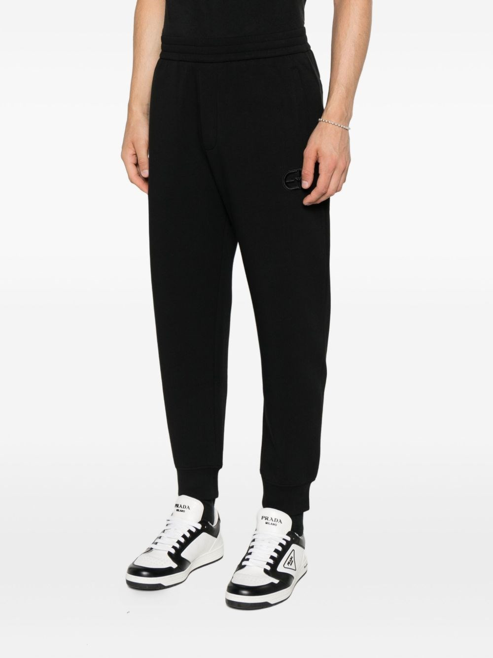 Cotton blend sweatpants - 4