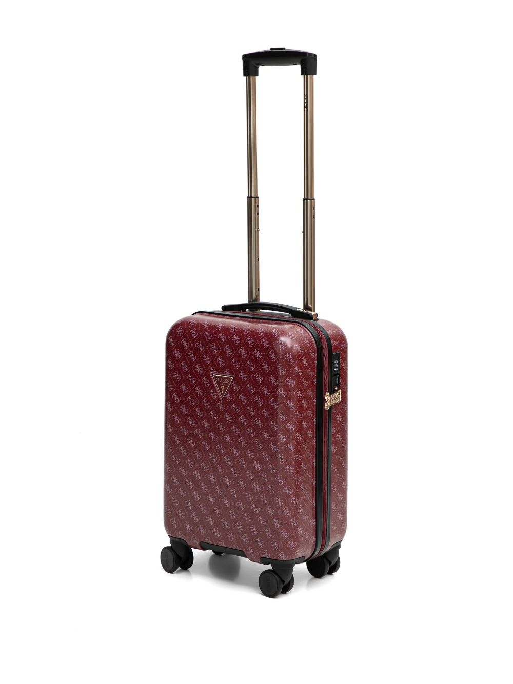 monogram-pattern luggage - 3