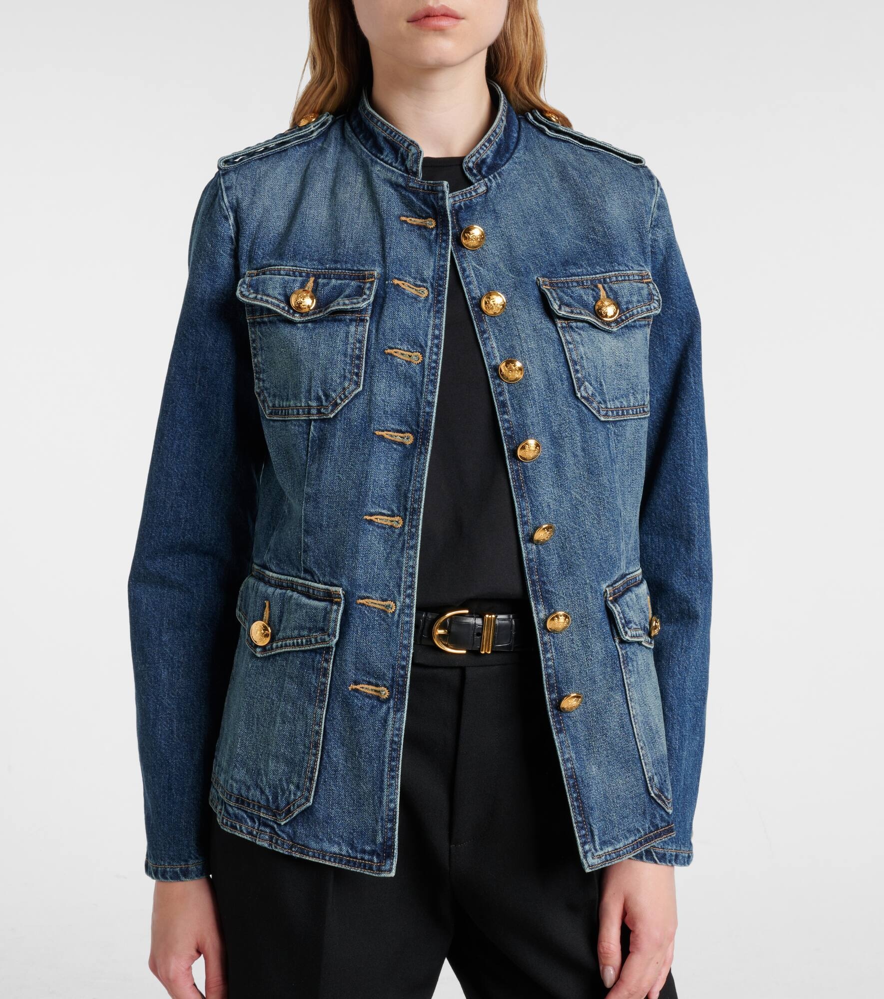 Geraldine denim jacket - 6