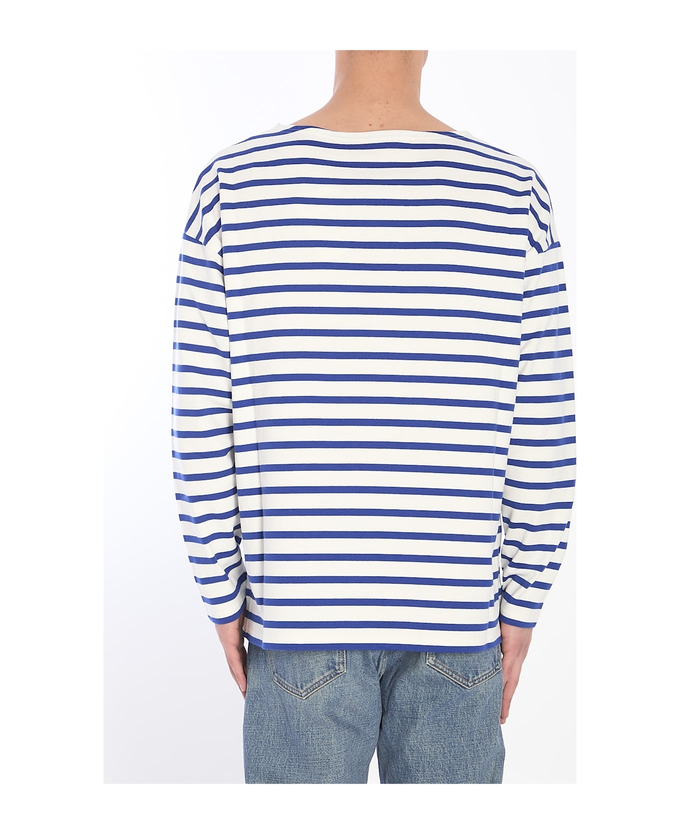 Striped Chez Valentino T-shirt - 4