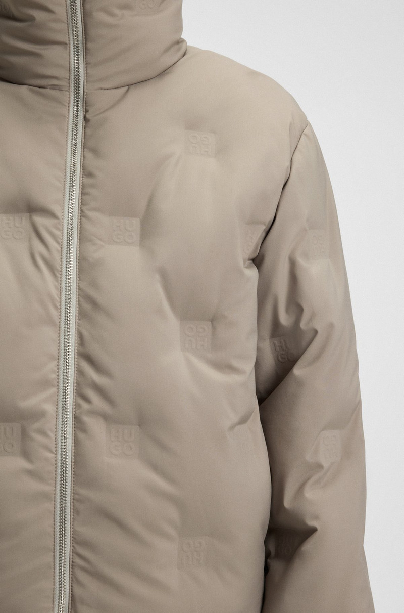 STACKED-LOGO JACKET WITH WATER-REPELLENT FINISH 6