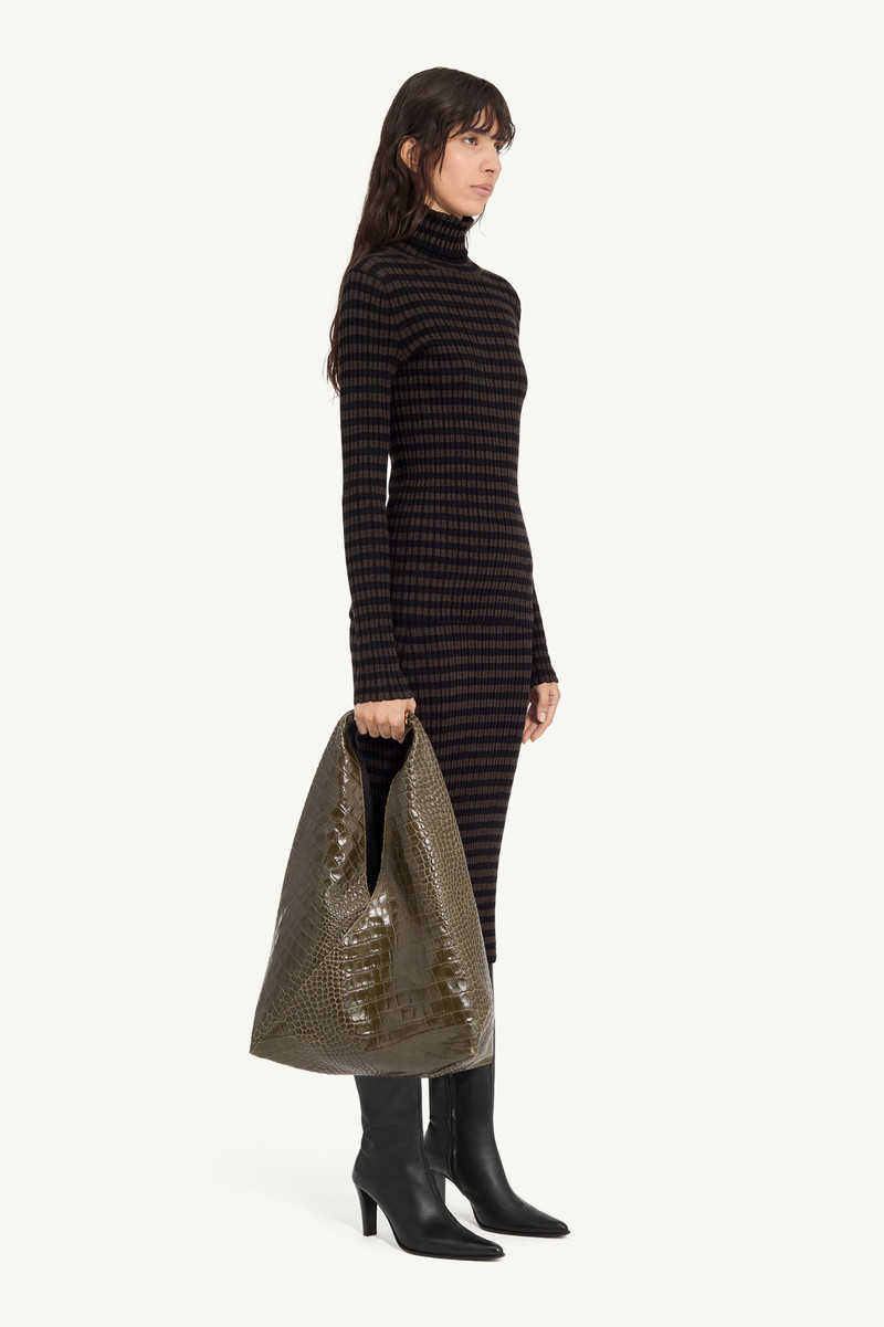 MM6 Maison Margiela Ribbed turtleneck outlook
