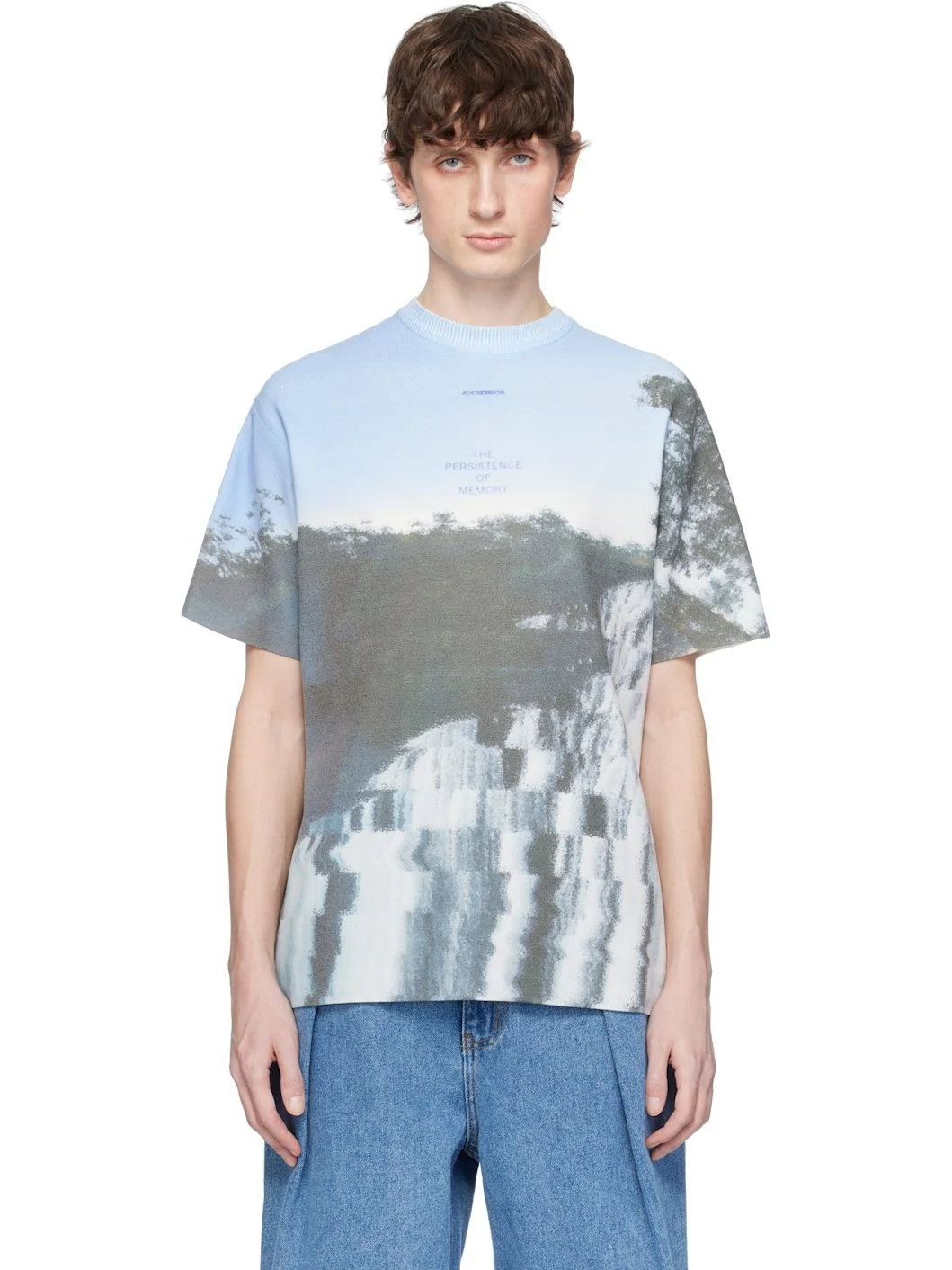 White Half S Pull-Over 0503 T-shirt - 1