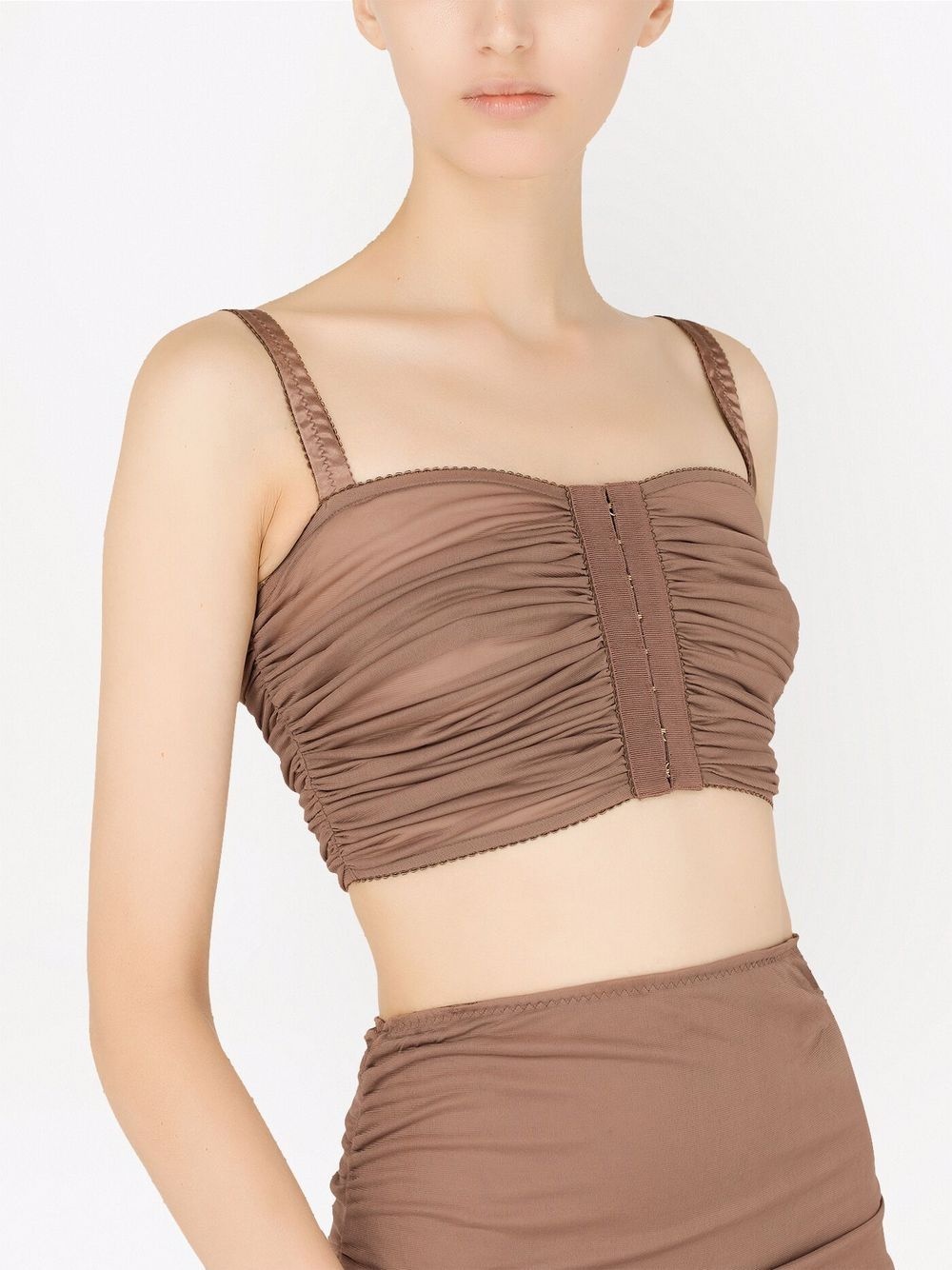 ruched-bodice top - 5