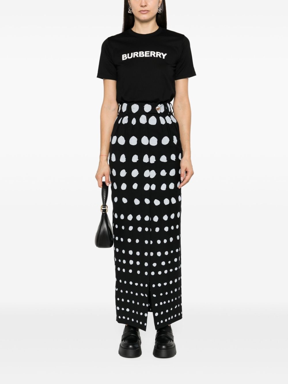 logo-print cotton T-shirt - 2