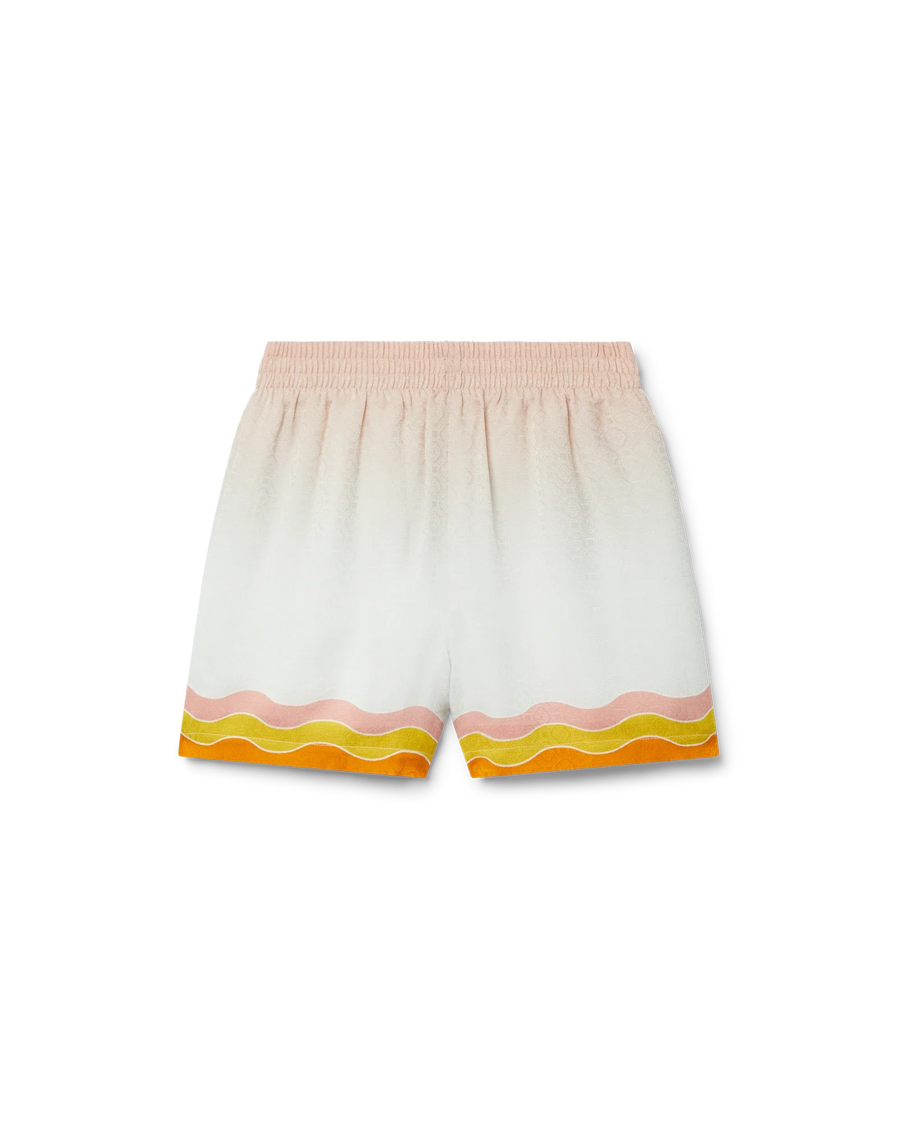Rainbow Monogram Silk Shorts - 1