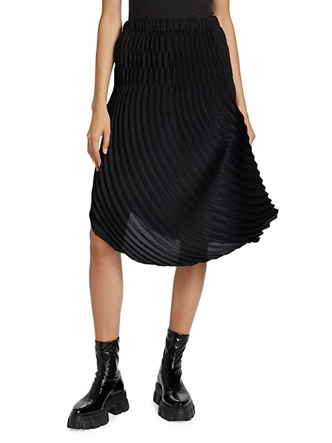 Grow Pleats Draped Skirt - 3