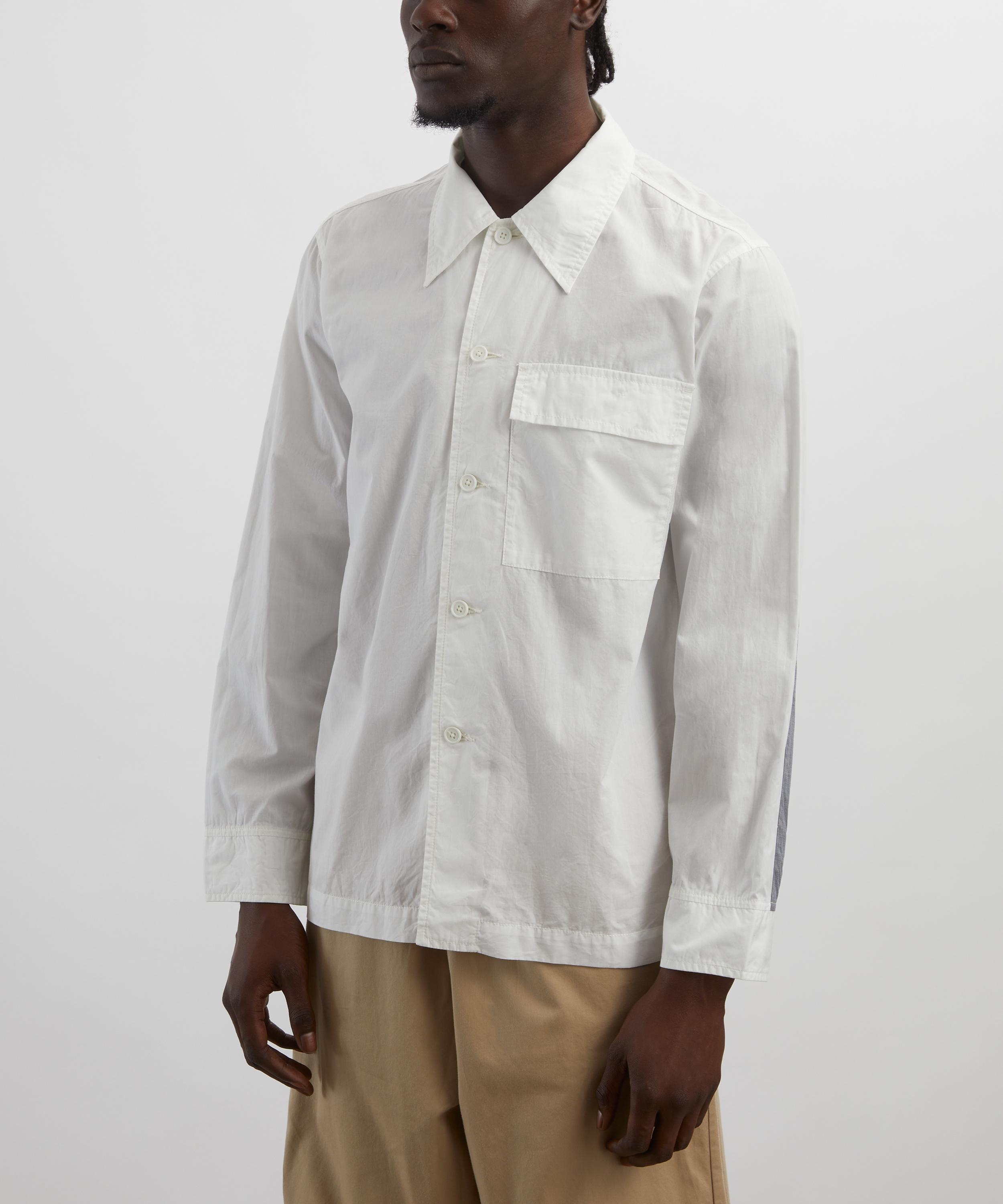 Ecru Poplin Cruiser Shirt - 3