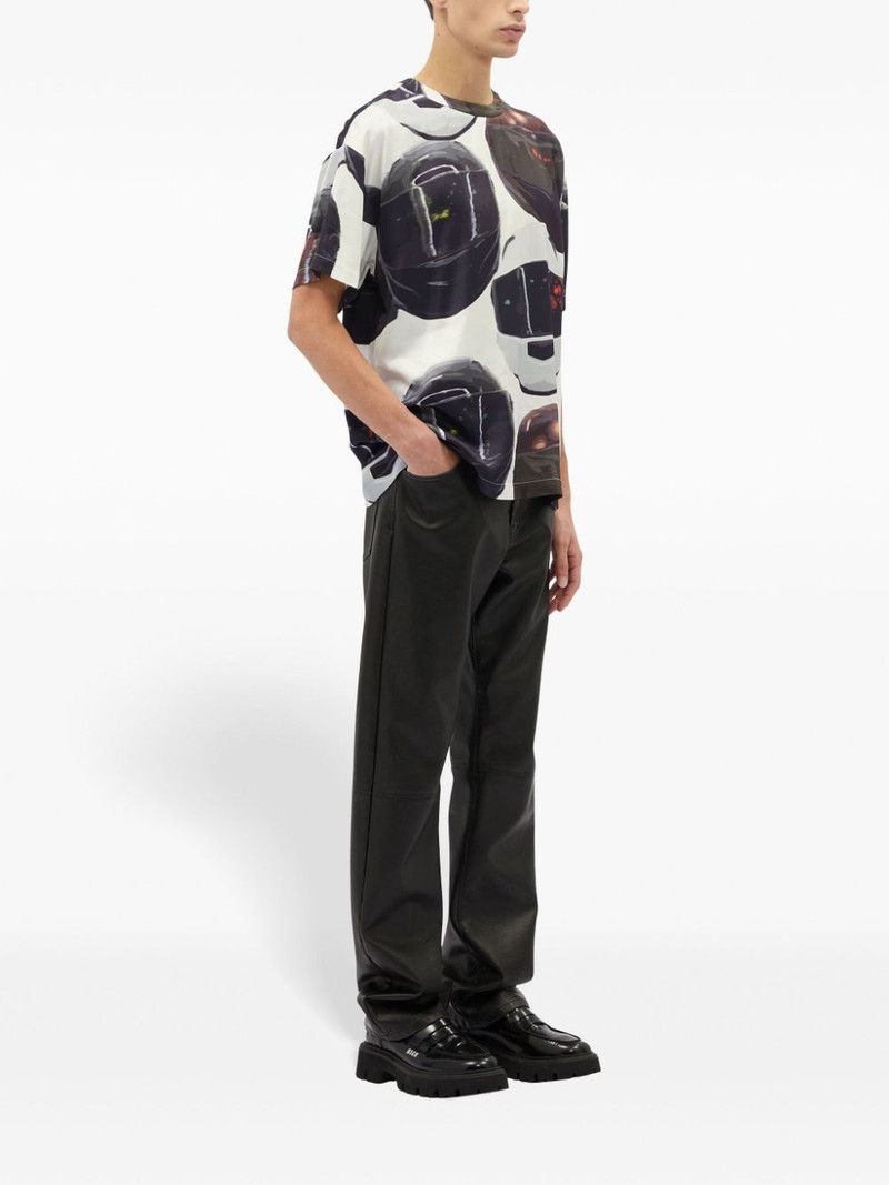 MSGM graphic-print T-shirt outlook