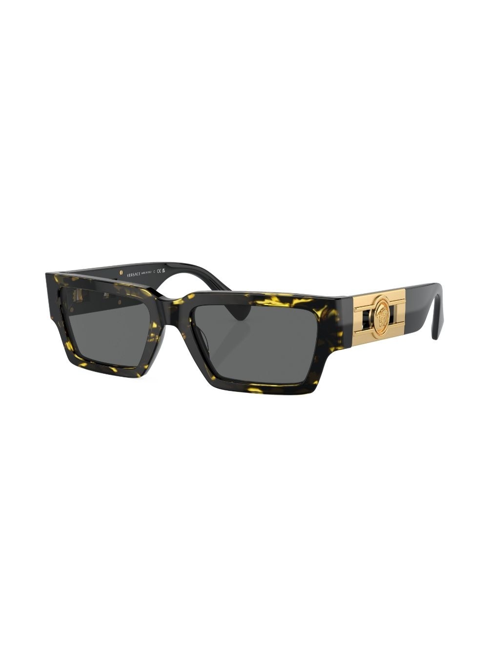 Medusa Head rectangle-frame sunglasses - 2
