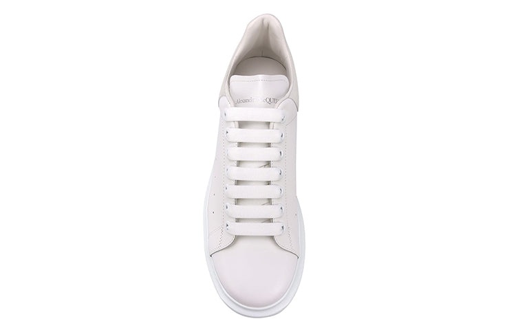 Alexander McQueen Oversized Sneaker 'White Grey Suede' 553680WHGP79000 - 4