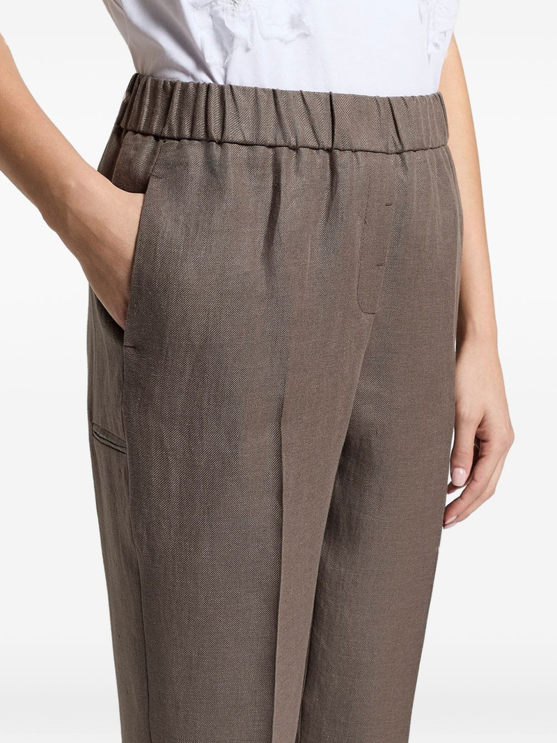 elasticated-waist trousers 4