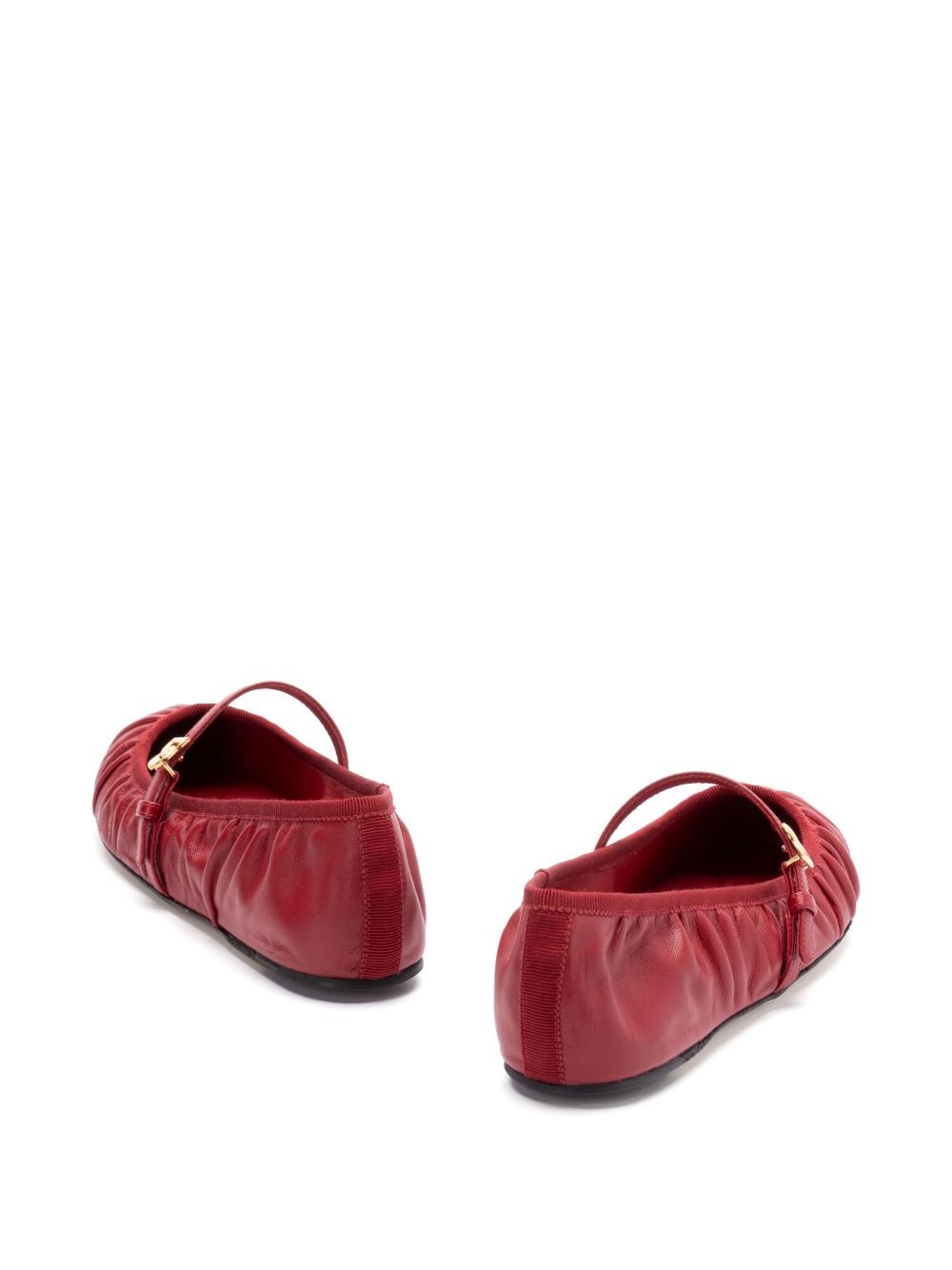 leather ballerinas - 4