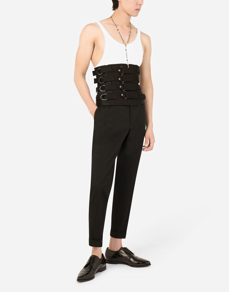 Stretch denim corset - 6