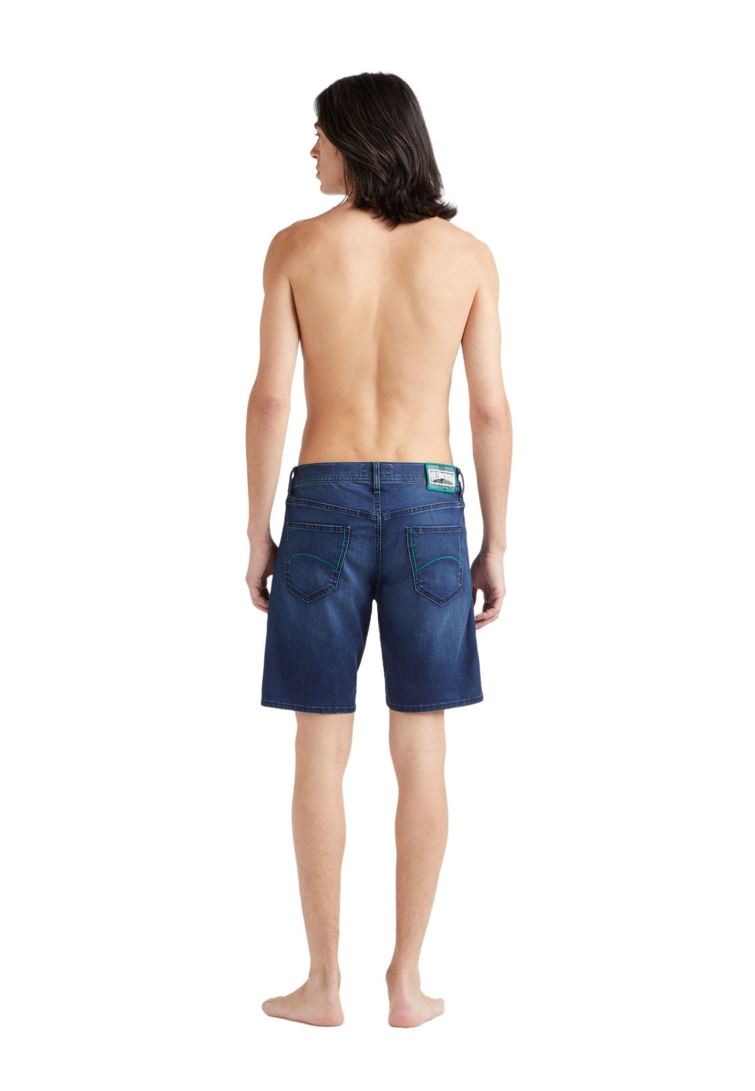 Vilebrequin Men's Tahiti Turtle Denim Shorts in Med Denim W2 at Nordstrom - 2