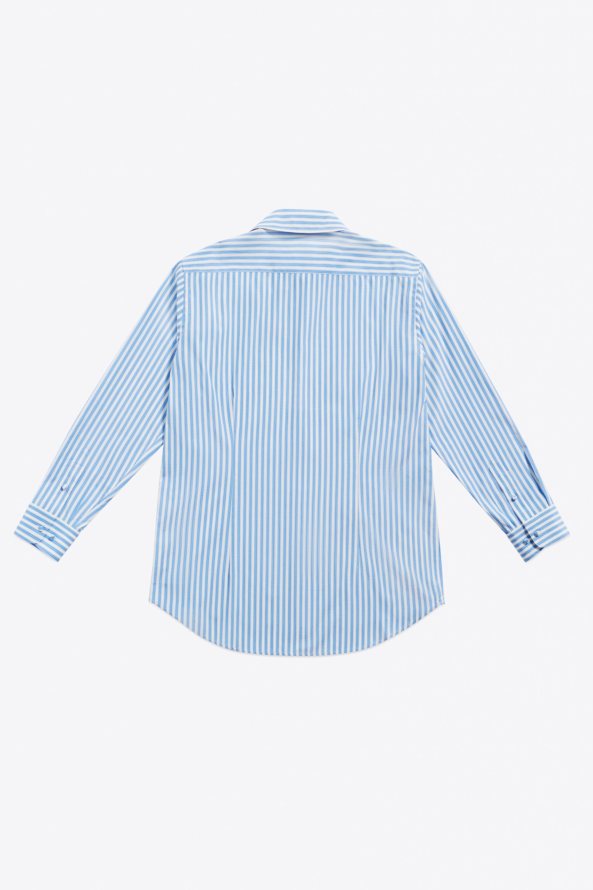 CRYSTAL GROMMET POPLIN SHIRT - 2