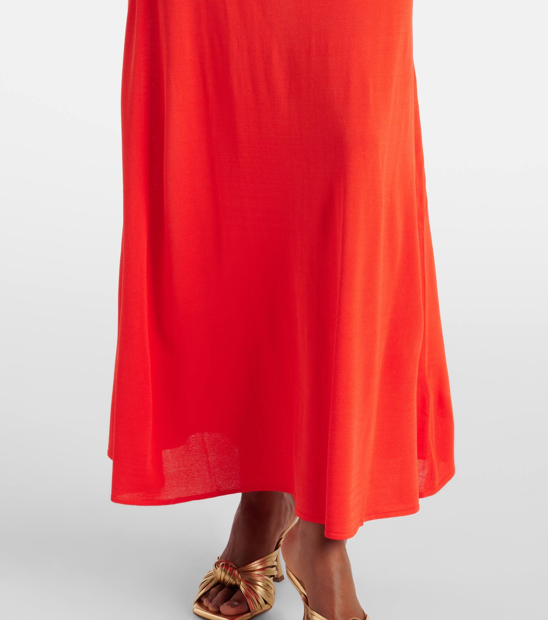 Valejo Halter knit maxi dress - 6