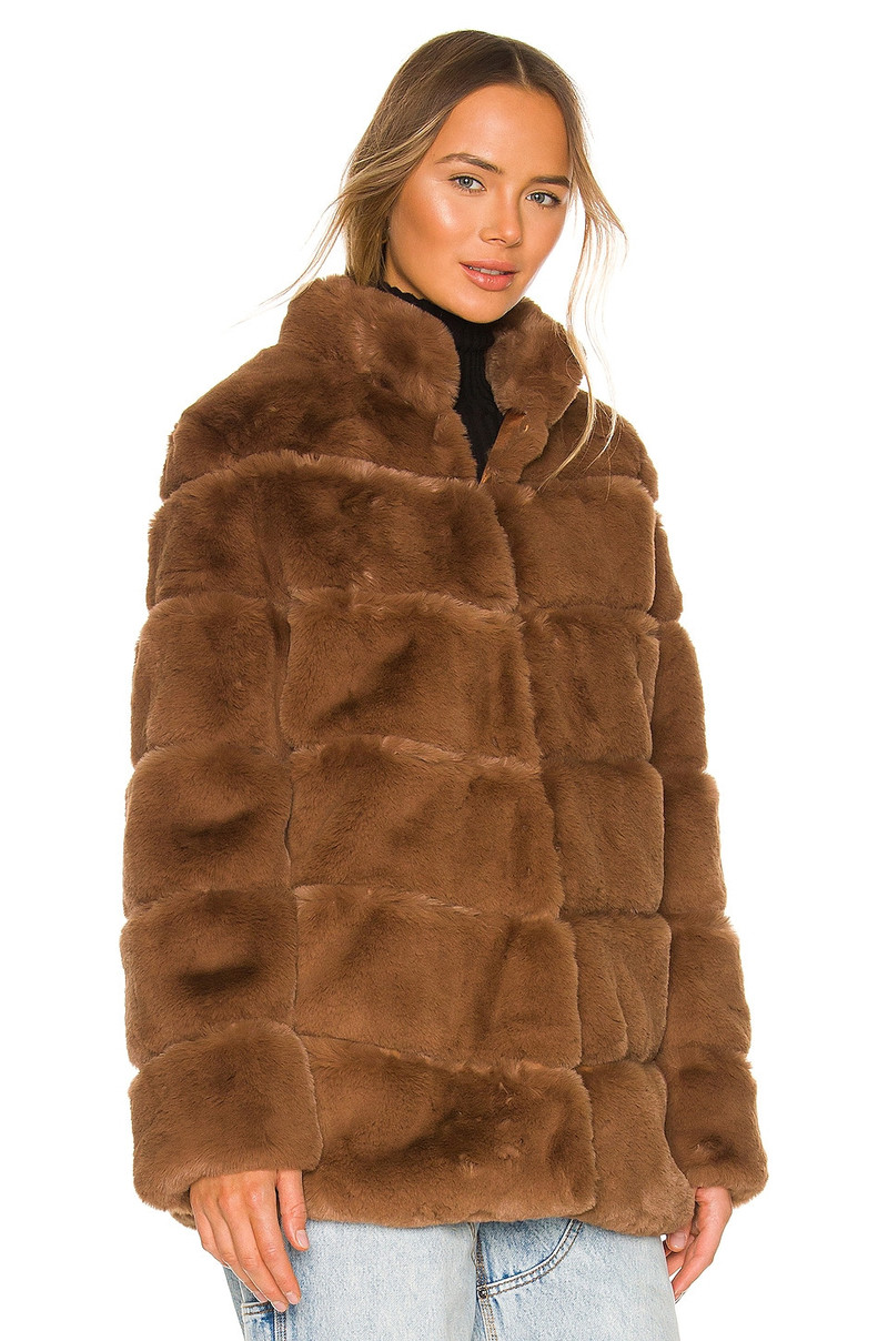 LAMARQUE Maren Faux Fur Jacket outlook