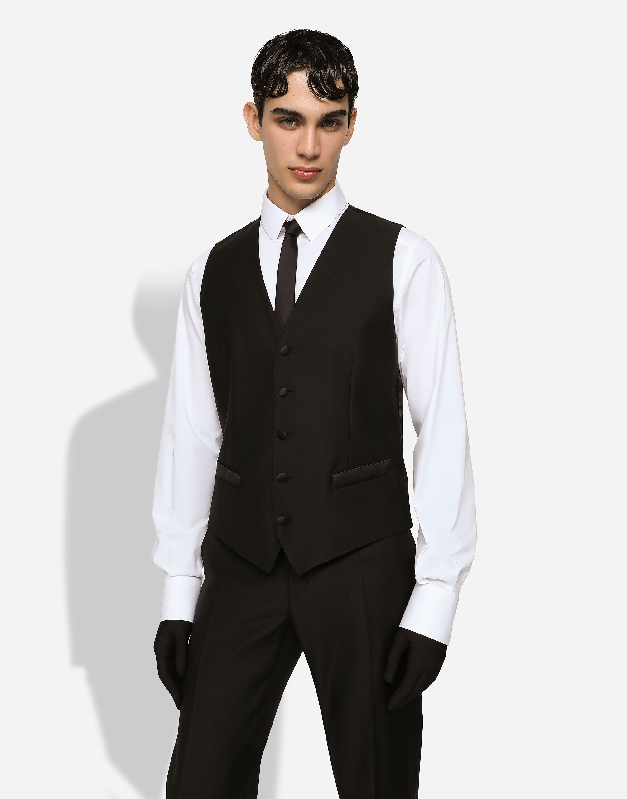 Wool and silk Martini-fit tuxedo suit - 6
