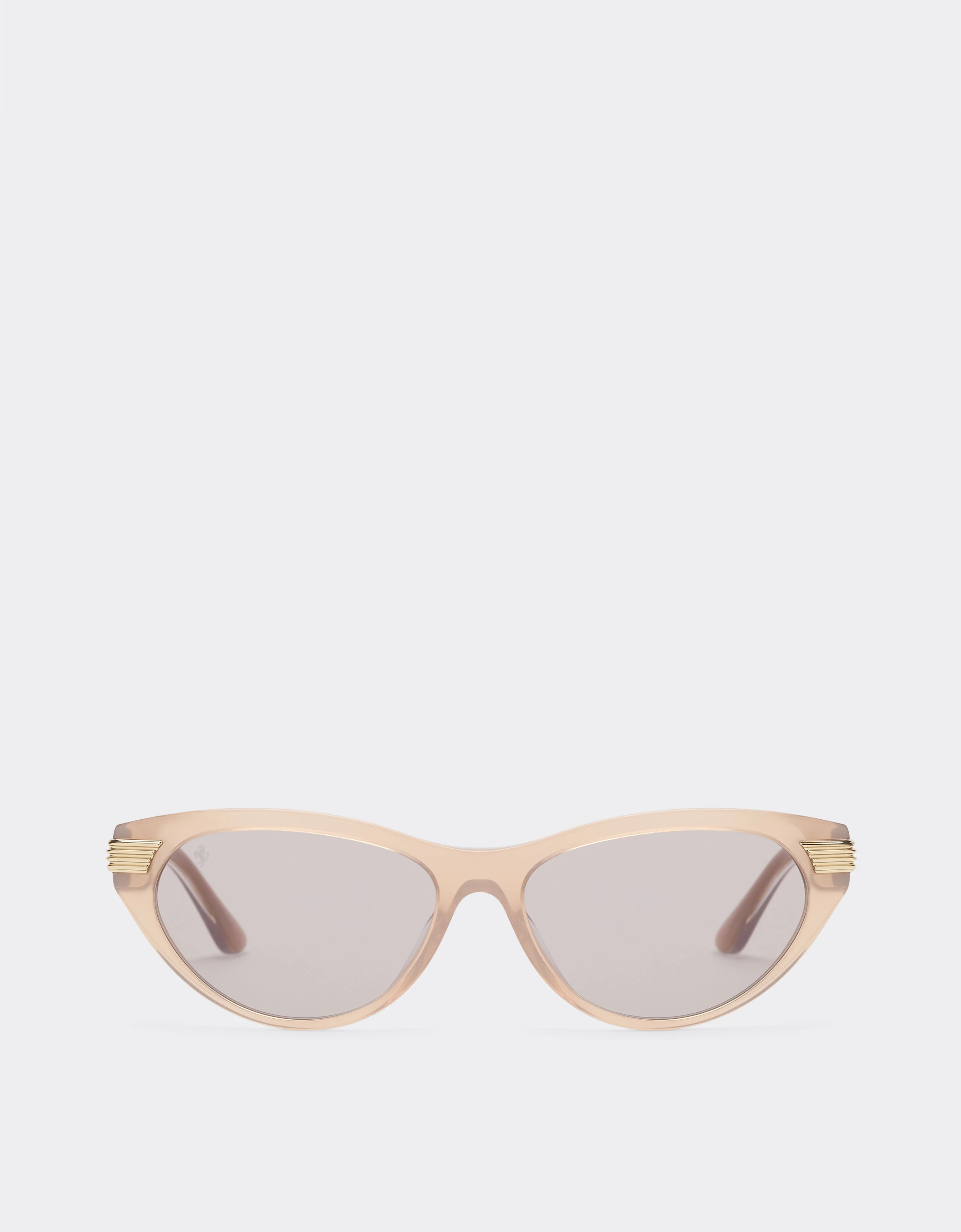 Light brown pearlacetate sunglasses with brown lenses - 1