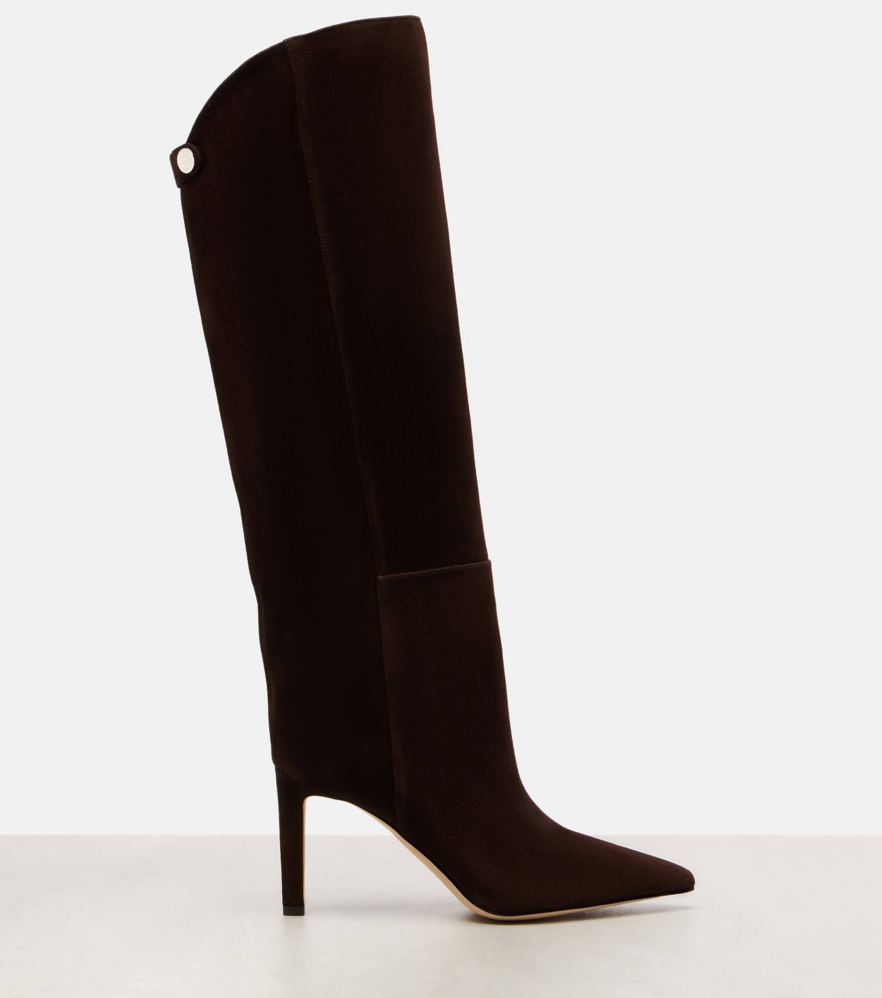 Alizze 85 suede knee-high boots - 4