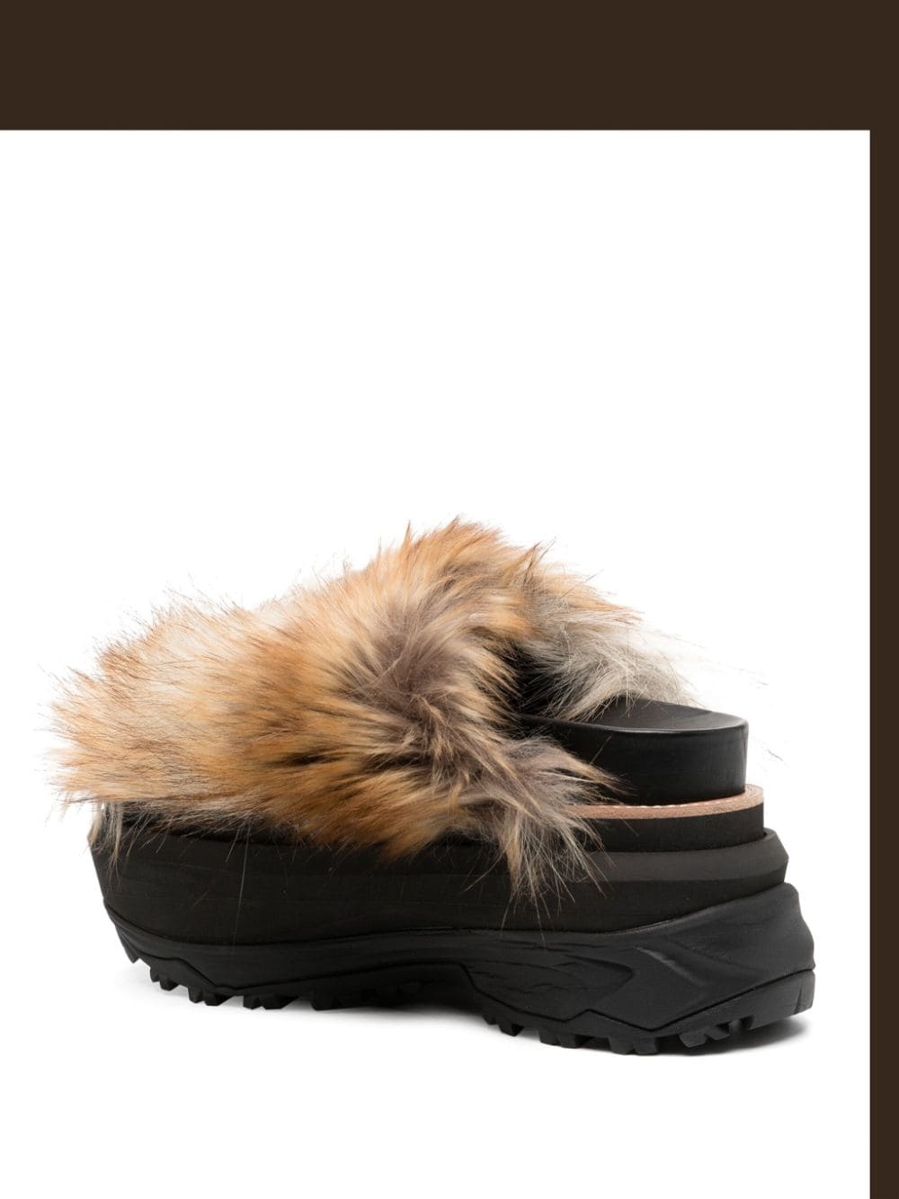 wing tips platform sandals - 3