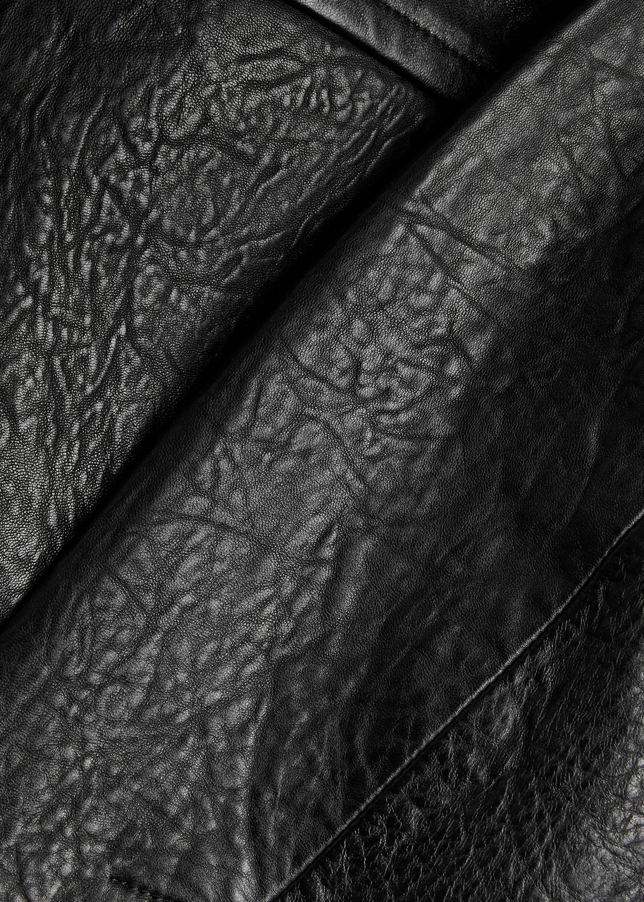 Esse Studios Pelle Textured Leather Jacket - 5