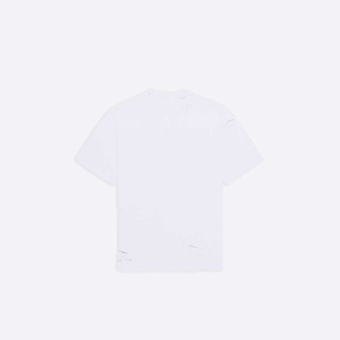 Destroyed T-shirt Boxy Fit in White - 2