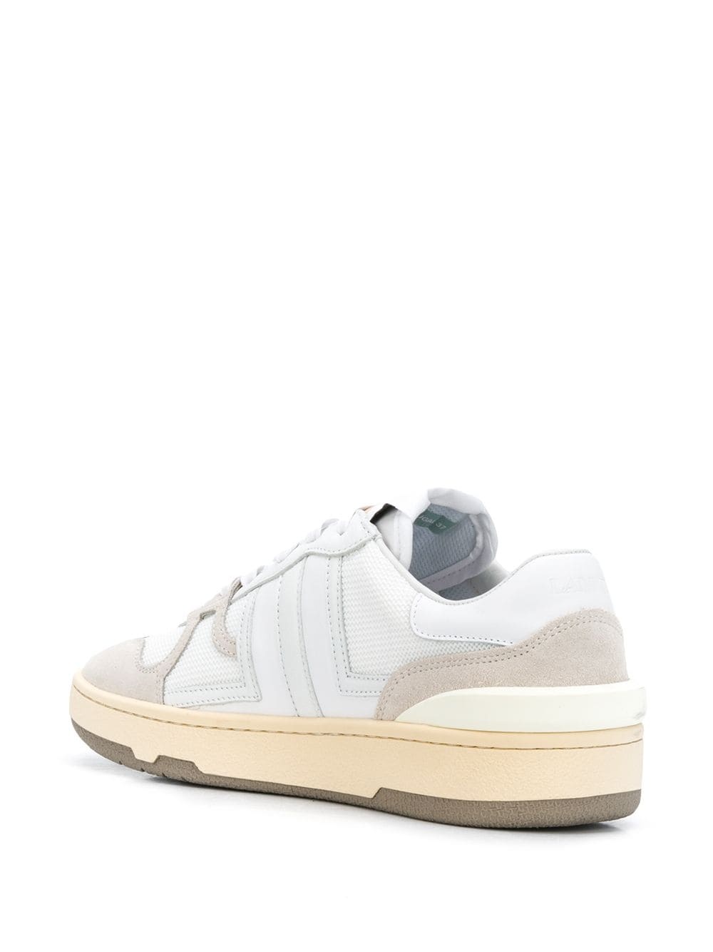 Clay leather low-top sneakers - 3