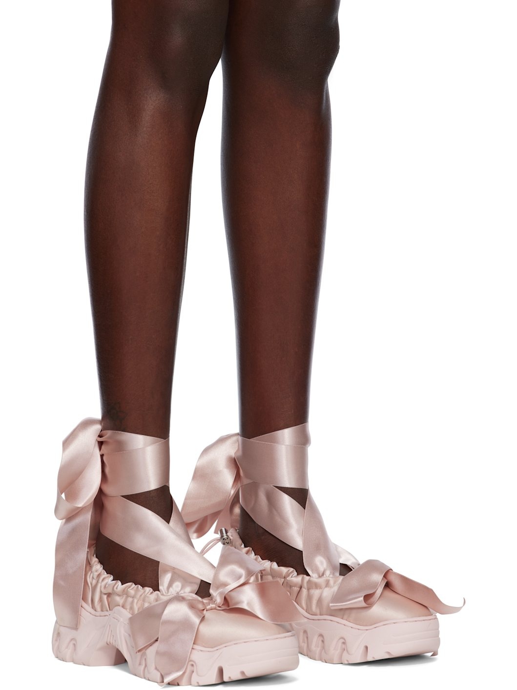 Pink Aura Bows Sneakers - 4