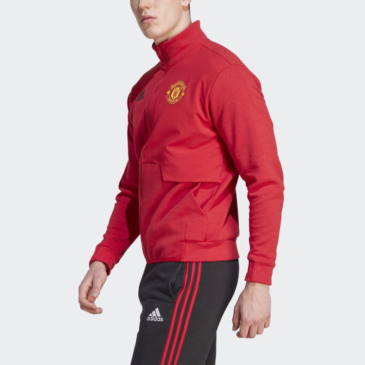 adidas Manchester United Anthem Jacket 'Real Red' IA8564 - 4