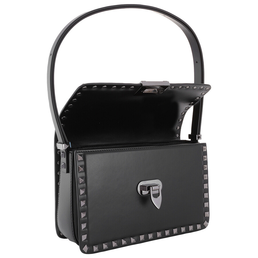 Valentino Rockstud Leather Shoulder Bag - 5