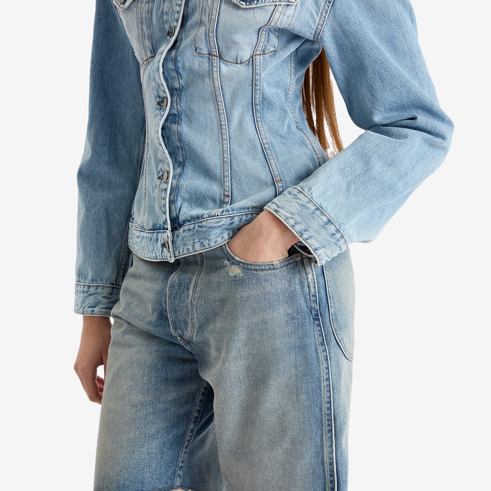 Maison Margiela Denim Shorts - 5