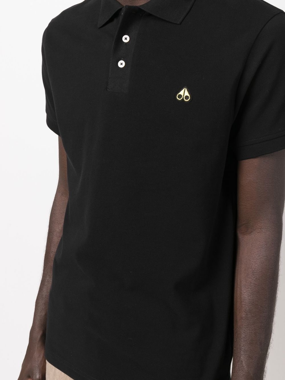 logo patch polo shirt - 5