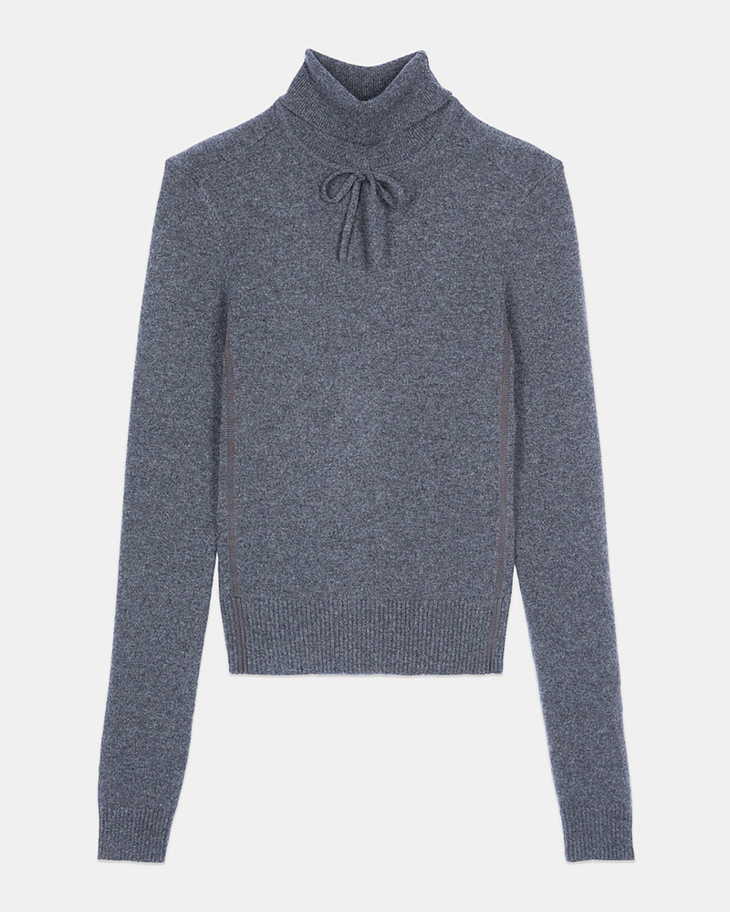 GREY CASHMERE SWEATER 1