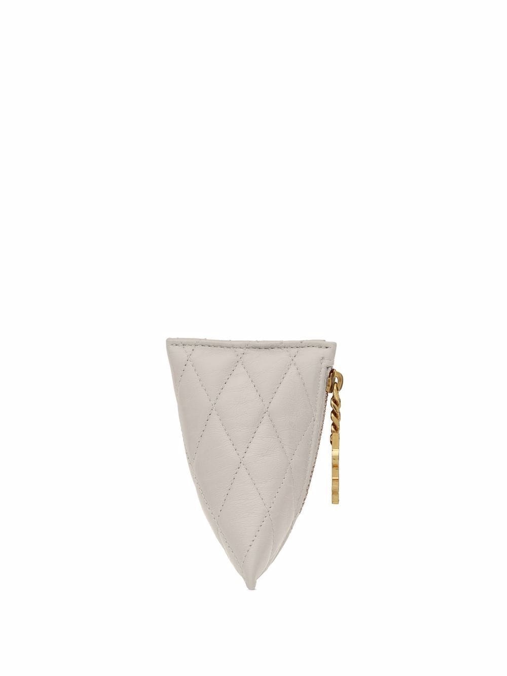 chevron-quilted key-pouch - 3