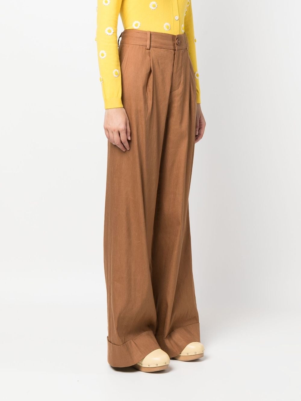 Tomasa wide-leg tailored trousers - 3