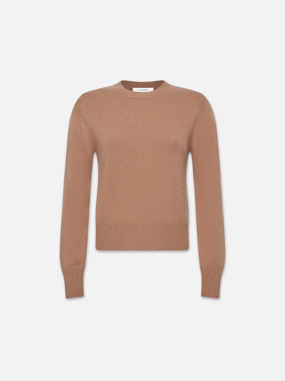 Cashmere Clean Crew in Camel - 1