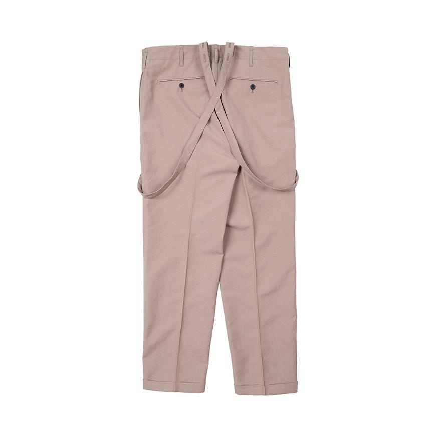 JUMBO PASTORAL BRACES PANTS (W/L) BEIGE - 2