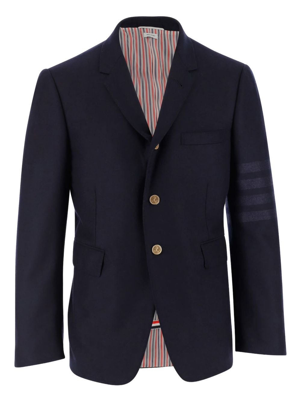 tonal 4-Bar flannel blazer - 1