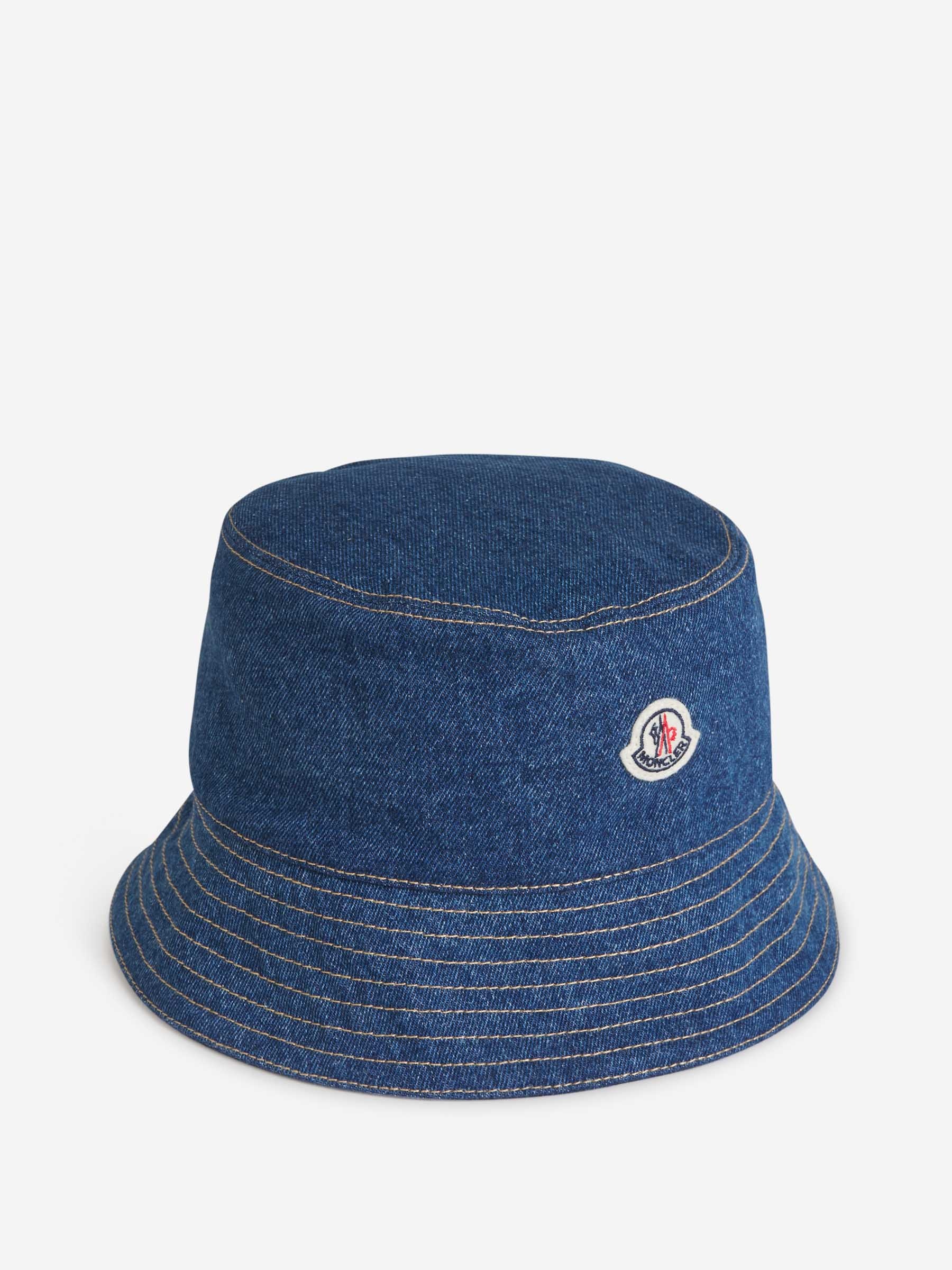 DENIM LOGO FISHERMAN HAT - 2