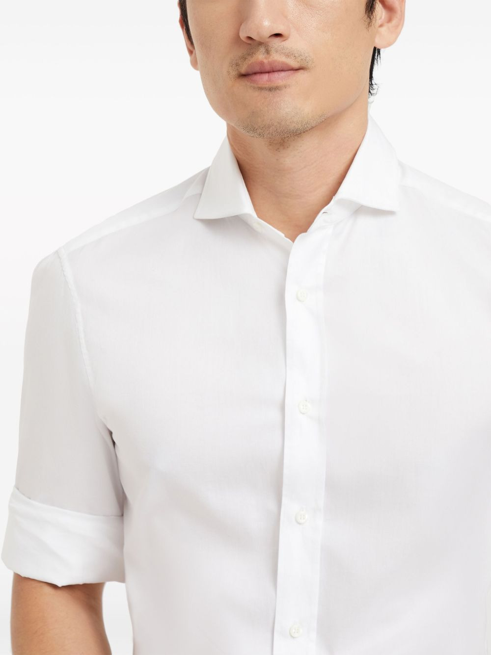 long-sleeve cotton shirt - 5