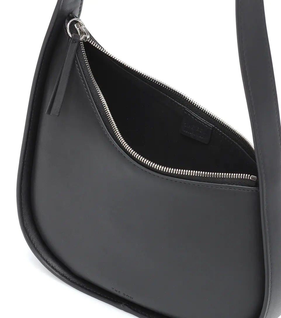 Half Moon leather shoulder bag - 3