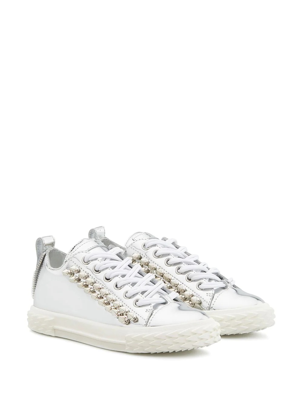 Blabber stud-embellished sneakers - 2