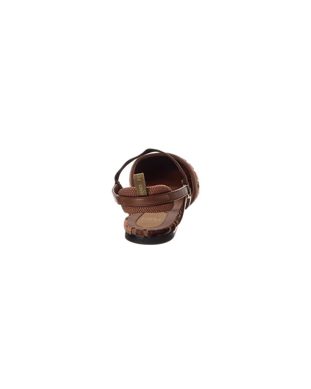 FENDI Colibri Lite FF Jacquard Velvet Flat - 3