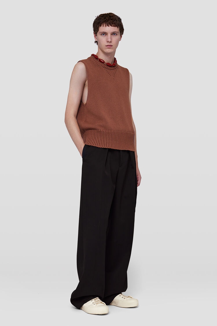 Crew-Neck Vest - 3
