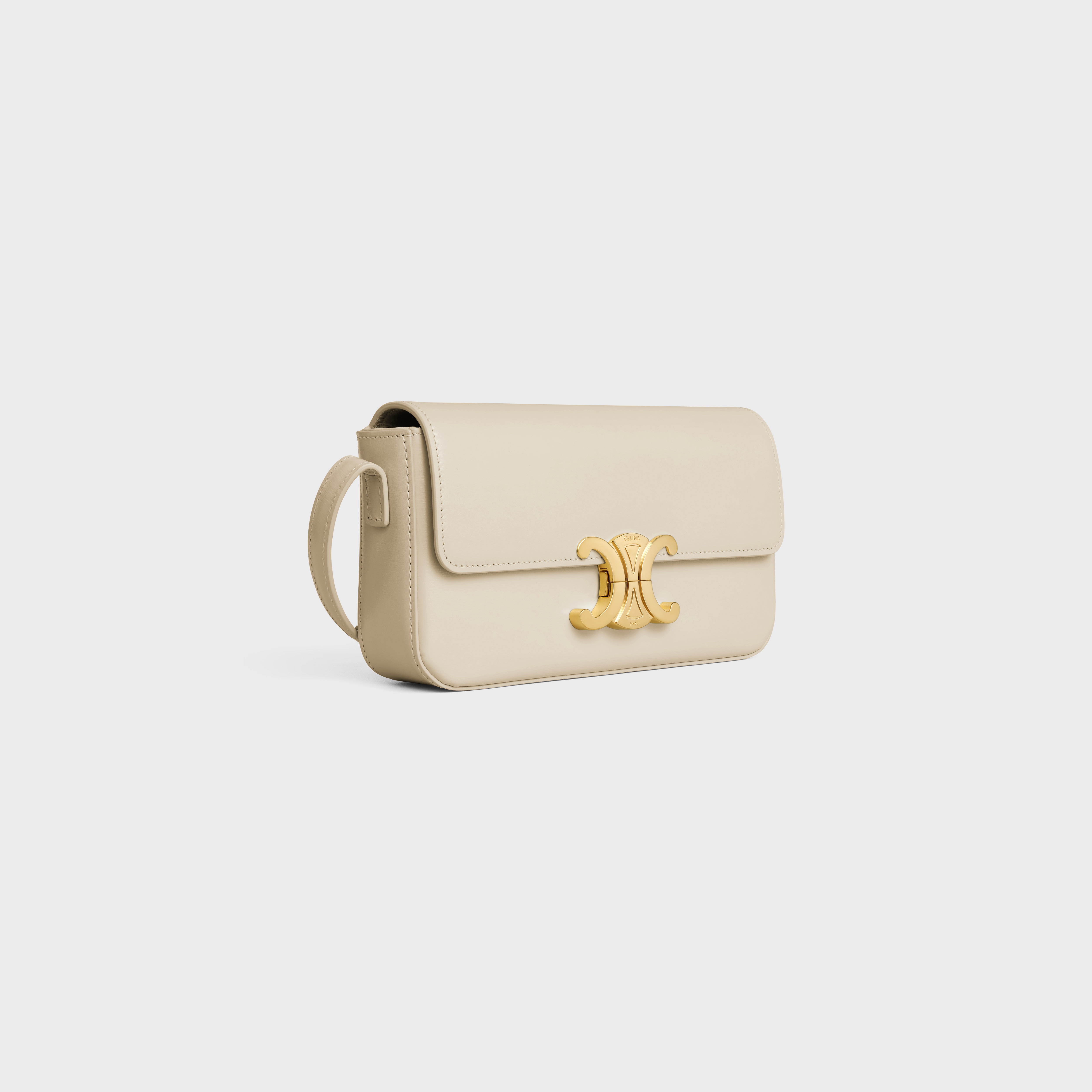 SHOULDER BAG CLAUDE in shiny calfskin - 2