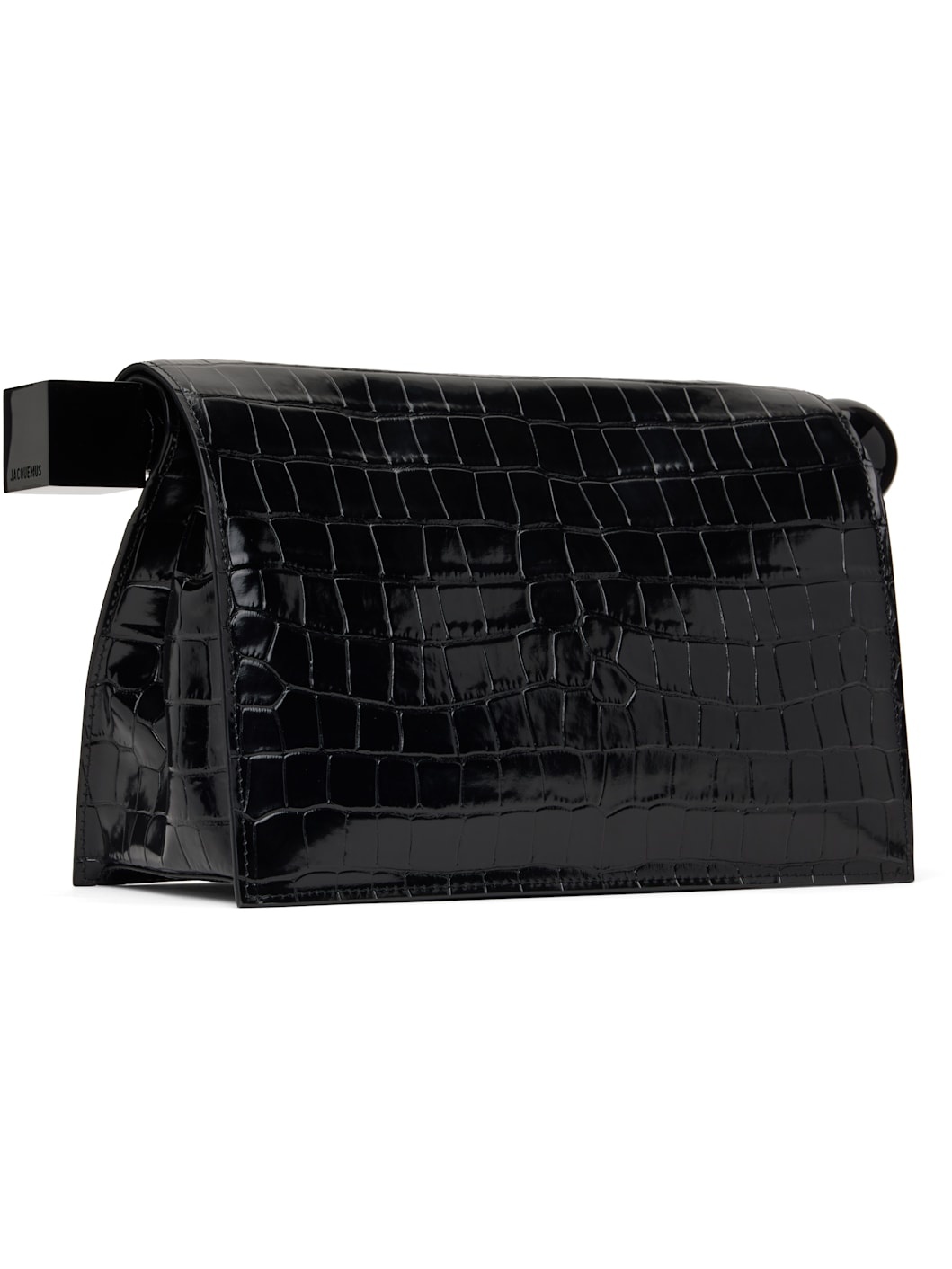 Black 'The Rond Carré' Clutch - 3