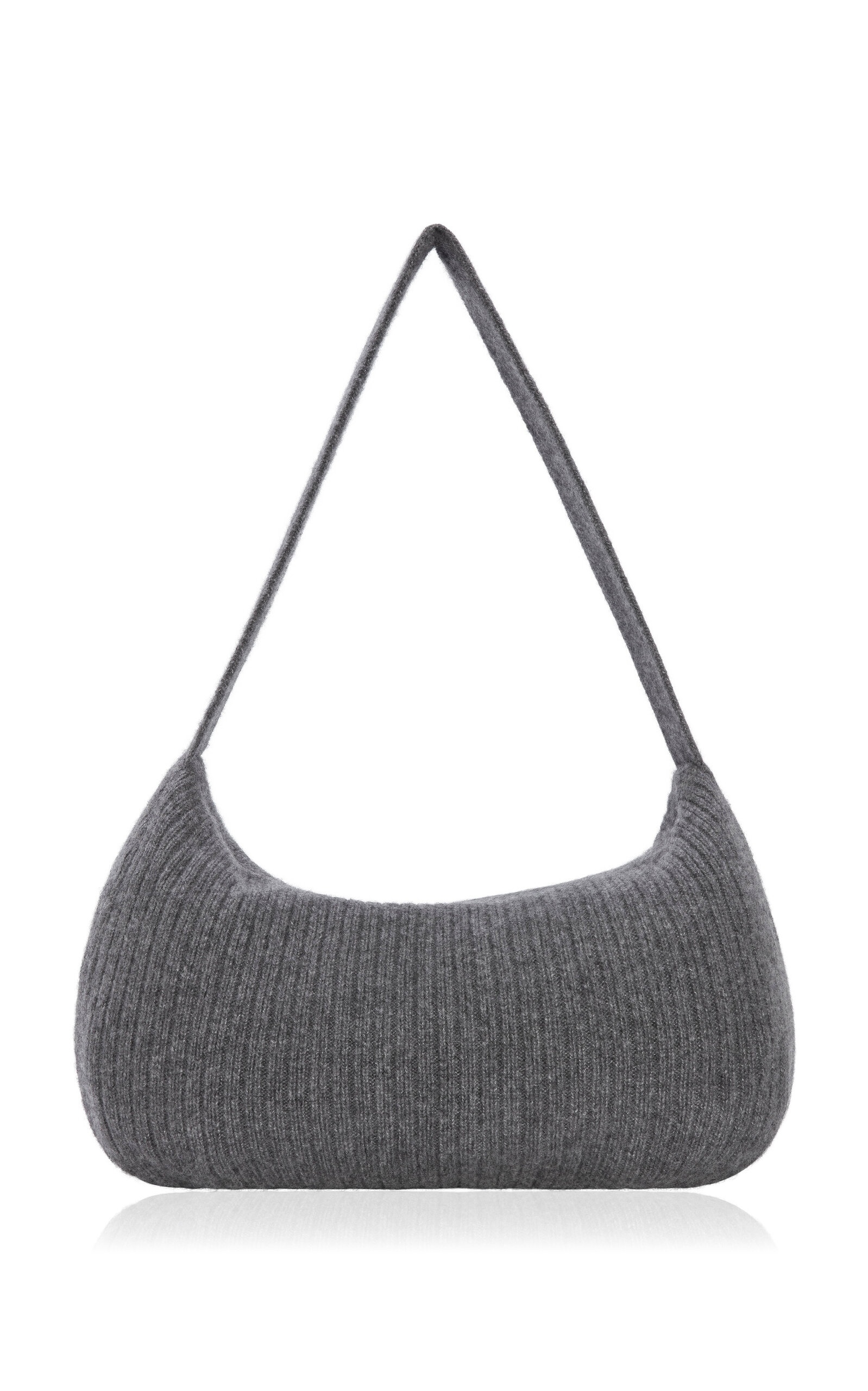 Willow Cashmere Shoulder Bag grey - 1