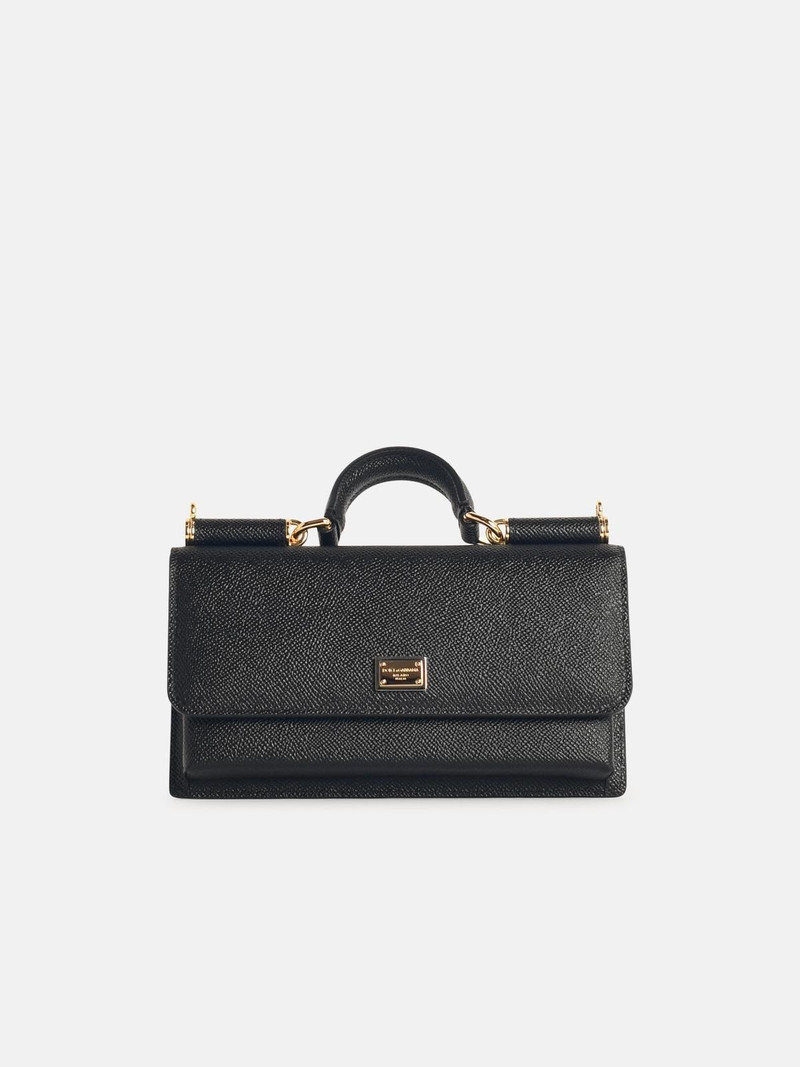 BLACK LEATHER WALLET 1